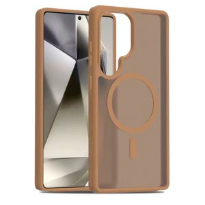 Joko Samsung Galaxy S25 Ultra Jota Magsafe Kapak - Kahverengi