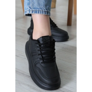 Kalın Taban Günlük Ayakkabı Siyah - 31758.264.