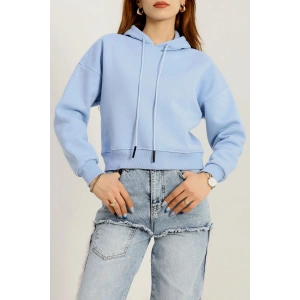 Kapşonlu Crop Sweat Bebemavi1 - 20959.1878.