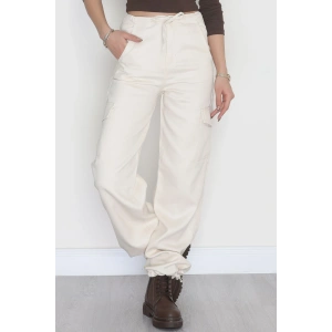 Kargo Cep Kot Pantolon Ekru - 42471.1606.