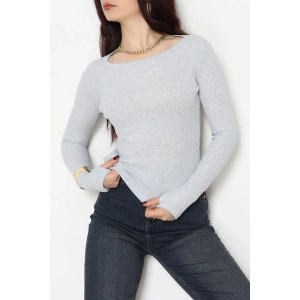 Kaşkorse Parmak Geçmeli Body Gri - 55031.1567.