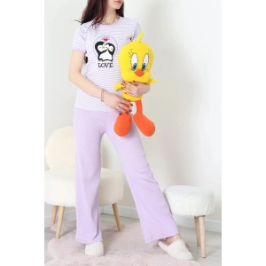 Kaşkorse Pijama Takımı Lila - 52221.1567.