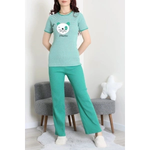 Kaşkorse Pijama Takımı Yeşil - 52221.1567.