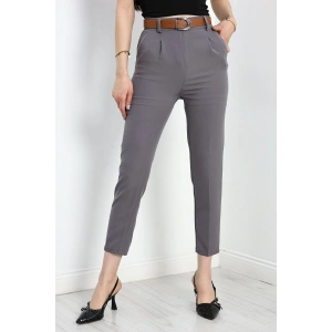 Kemerli Double Pantolon Antrasit - 40090.683.