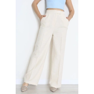 Keten Pantolon Bej - 8069.1437.