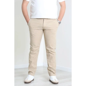 Keten Regular Fit Erkek Pantolon Bej - 71613.2166.