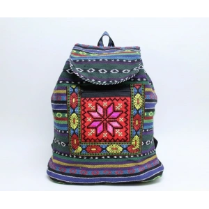Kilim Desenli Sırt Çantası Alk-1