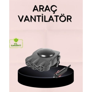 Kışın Isıtıcı Yazın Soğutucu Araç Fanı