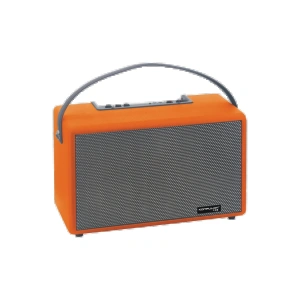 Konfulon F32 2x50W Sürücülü 2 Adet Mikrofonlu BT 5.2 Kablosuz Hoparlör - Turuncu