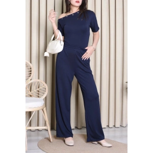 Kuş Gözü Modal Takım Lacivert - 55156.701.