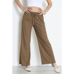 Lastikli Bürümcük Pantolon Camel - 55119.599.