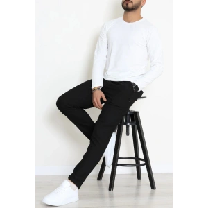 Likralı Kompak Penye Erkek Body Beyaz - 70961.2032.
