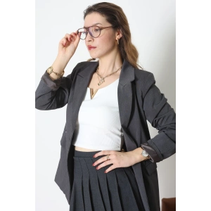 Mavi Işık Korumalı Ekran Gözlüğü Kahveşeffaf - 21111.1724.