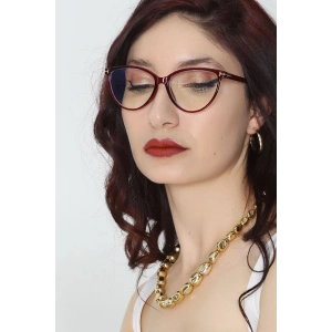 Mavi Işık Koruyucu Gözlük Bordo - 20005.1724.