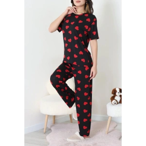 Milan Alt Üst Aynı Pijama Takımı Siyahkalp - 792.1287.