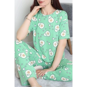Milan Alt Üst Aynı Pijama Takımı Yeşilavokado - 792.1287.