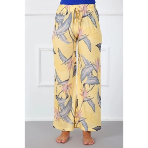 Moda Çizgi Bayan Pamuk Tek Alt Pijama 210019