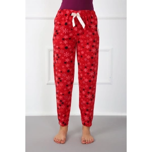 Moda Çizgi Bayan Welsoft Polar Tek Alt Pijama 210040