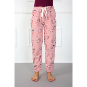 Moda Çizgi Bayan Welsoft Polar Tek Alt Pijama 210044
