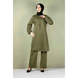 Moda Çizgi Büyük Beden Tesettür Takım