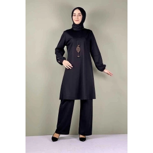 Moda Çizgi Büyük Beden Tesettür Takım