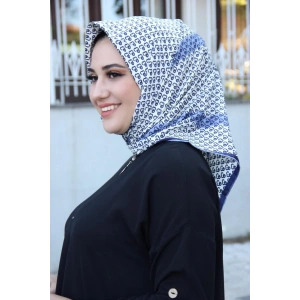 Moda Çizgi Desenli Eşarp