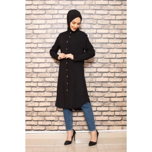 Moda Çizgi Desenli Tunik