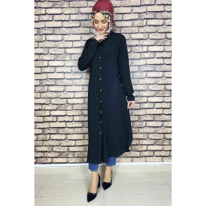 Moda Çizgi Desenli Tunik