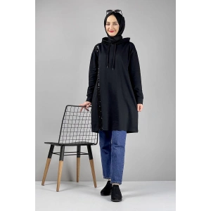 Moda Çizgi Desenli Tunik