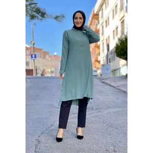 Moda Çizgi Desenli Tunik