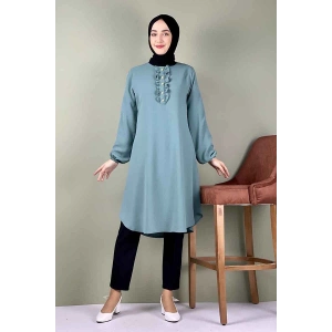 Moda Çizgi Desenli Tunik