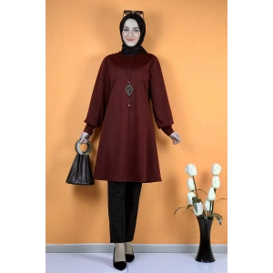 Moda Çizgi Desenli Tunik