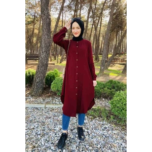 Moda Çizgi Desenli Tunik