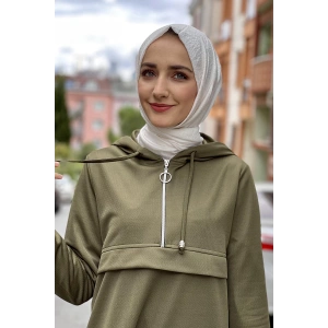 Moda Çizgi Desenli Tunik