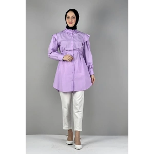 Moda Çizgi Desenli Tunik