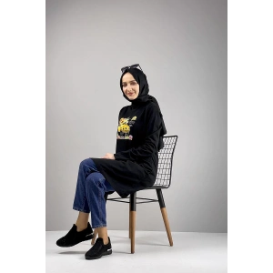 Moda Çizgi Desenli Tunik