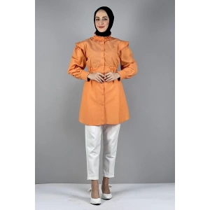 Moda Çizgi Desenli Tunik