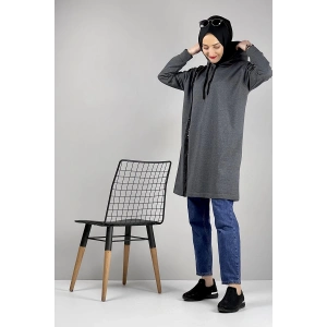 Moda Çizgi Desenli Tunik