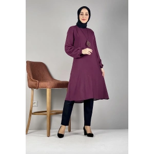 Moda Çizgi Desenli Tunik