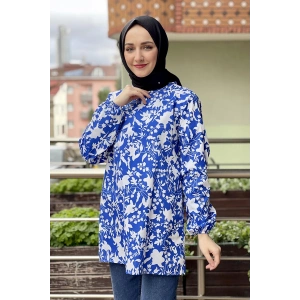 Moda Çizgi Desenli Tunik