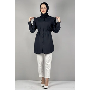 Moda Çizgi Desenli Tunik