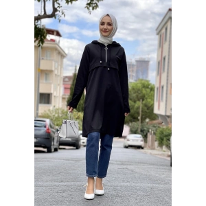 Moda Çizgi Desenli Tunik