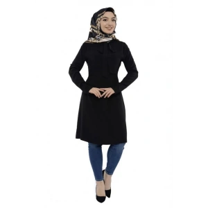 Moda Çizgi Desenli Tunik