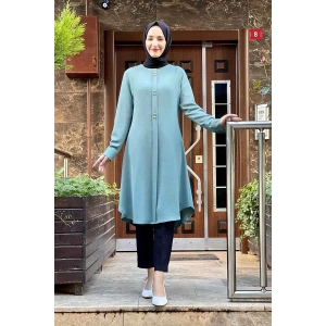 Moda Çizgi Desenli Tunik