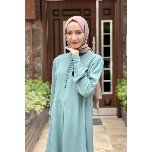 Moda Çizgi Desenli Tunik