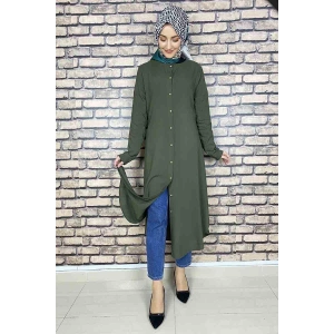 Moda Çizgi Desenli Tunik