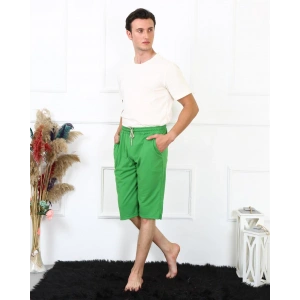 Moda Çizgi Erkek Lakost Fıstık Yeşili Kapri 27481