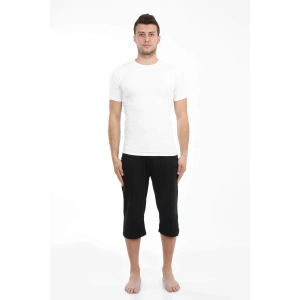 Moda Çizgi Erkek Pamuk Kapri 27191