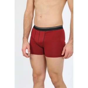 Moda Çizgi Erkek Pamuk Likralı Bordo 40133