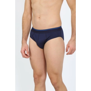 Moda Çizgi Erkek Pamuk Likralı Slip Lacivert 40132